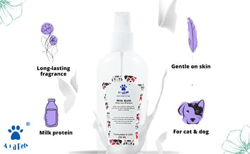 A+A Pets' Milk Bath Dry Shampoo For Pets