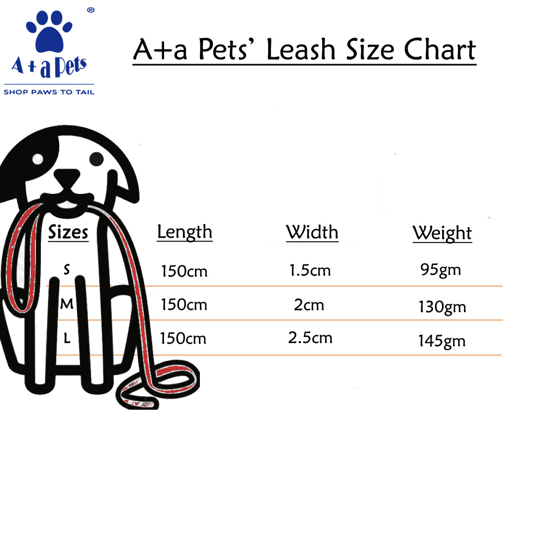 A+a Pets' Leash in Block Design