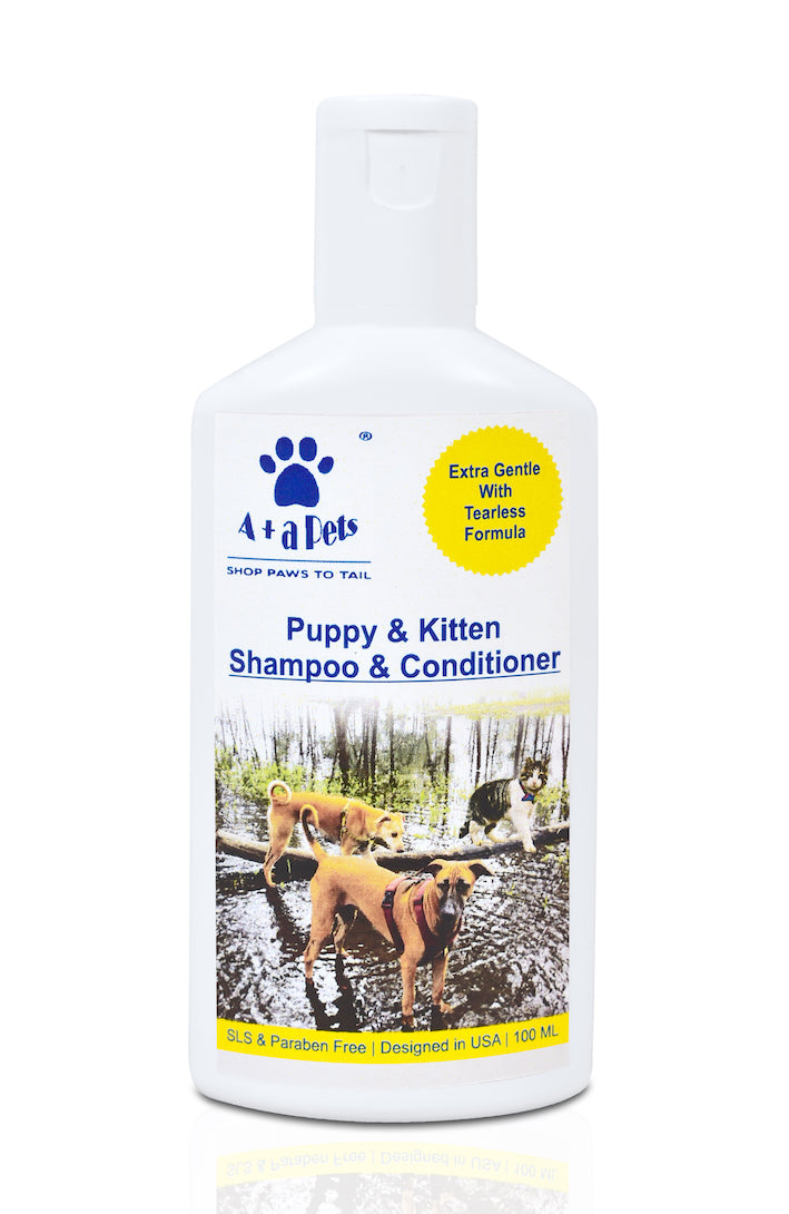 A+A Pets’ Gentle Tearless Puppy and Kitten Shampoo