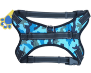 A+A Pets' Heavy Duty Padded, Reflective Stitches H Style Harness - www.aplusapets.com