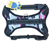 A+A Pets' Heavy Duty Padded, Reflective Stitches H Style Harness - www.aplusapets.com