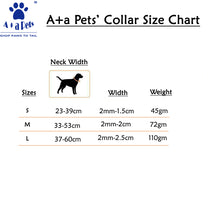 A+A Pets' Geometric Design Collar For Dogs & Cats - www.aplusapets.com