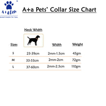 A+A Pets' Geometric Design Collar For Dogs & Cats