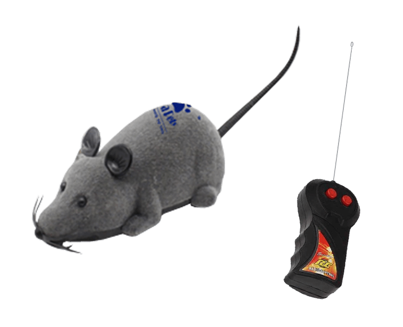 A+a Pets' Running Mouse Toy with Remote Control